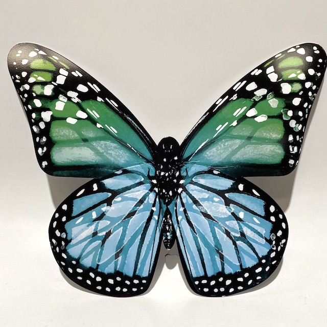 BUTTERFLY, (Small) Blue Green 50cm H x 65cm W